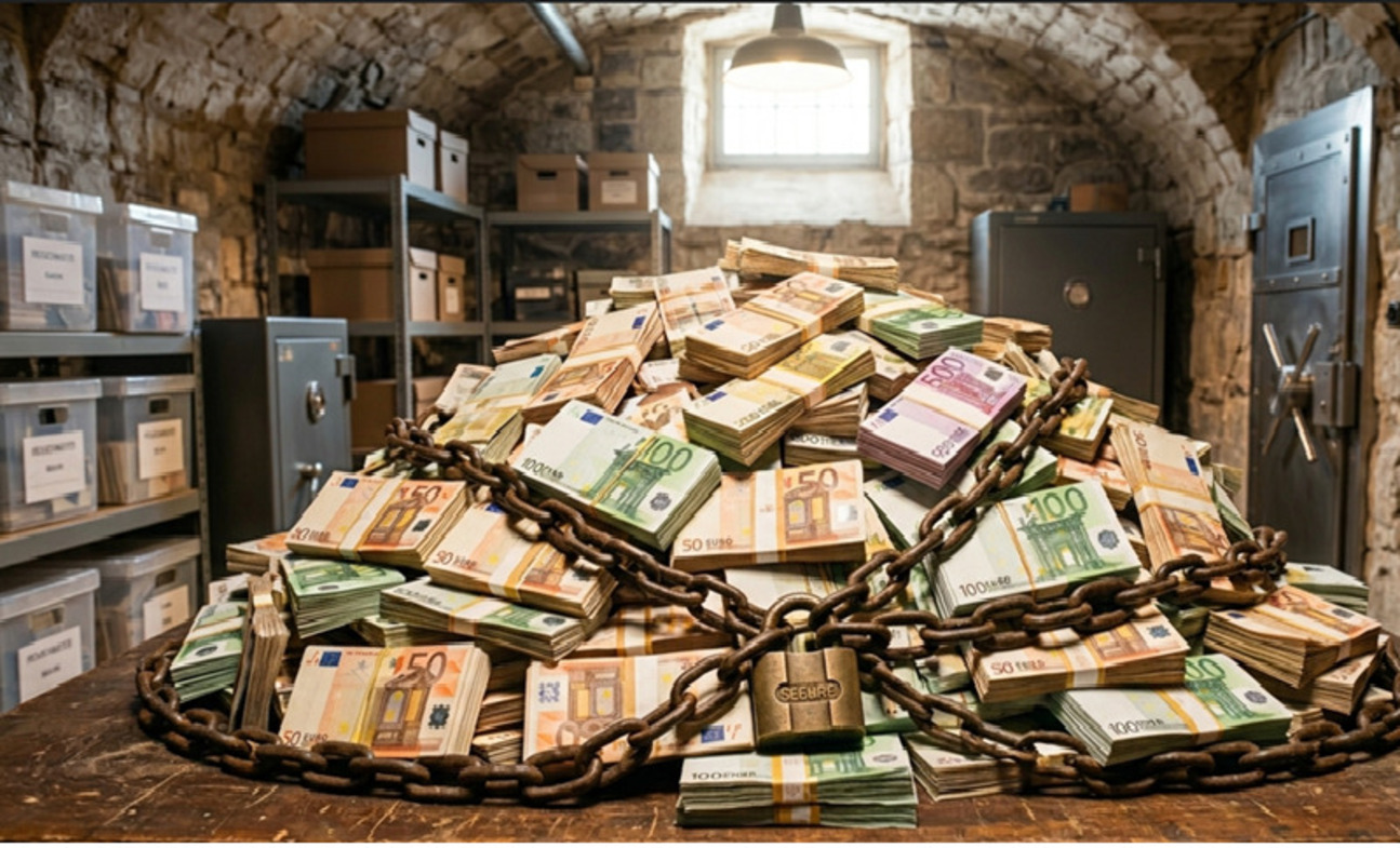 Según el Banco de España, las familias españolas todavía mantienen casi otro billón de euros prácticamente quieto en cuentas a la vista y depósitos a plazo